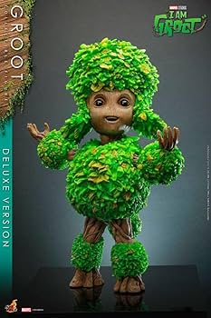 Hot toys ホットトイズ I AM GROOT フィギュア　(値段交渉可) 新品未開封 国内正規品】ホットトイズ グルート（DX版）I am